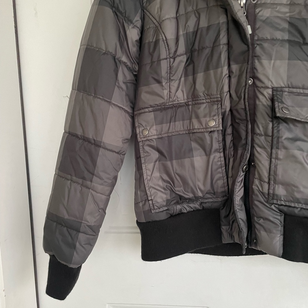 Eddie Bauer Ladies Down Jacket with Faux Fur Hood size S - Picture 3 of 10